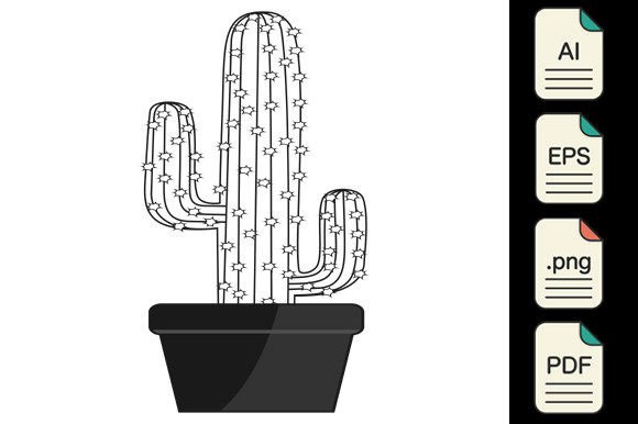 Cactus Vectors: Desert Charm for Every Project