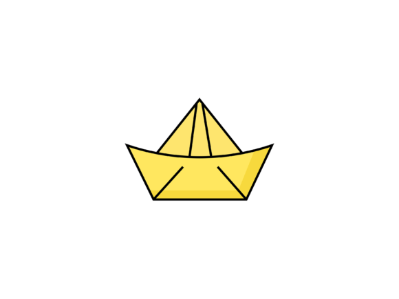 Charming Paper Boat Illustrations for Creative Projects