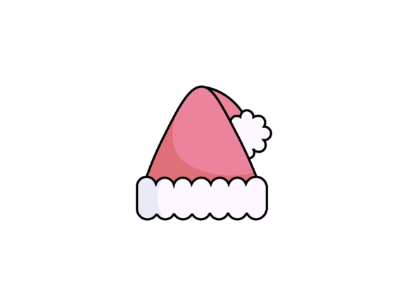 Christmas Santa Hat Illustrations: Festive Design Assets