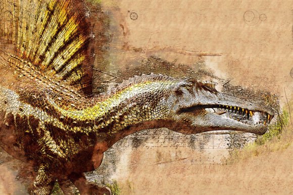 Dinosaur Printable Illustrations Pack#05: Bring Prehistoric Charm to Your Projects