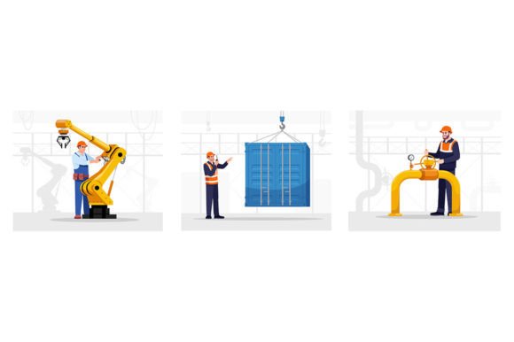 Engineer SVG Flat Vector Illustrations: A Practical Design Asset
