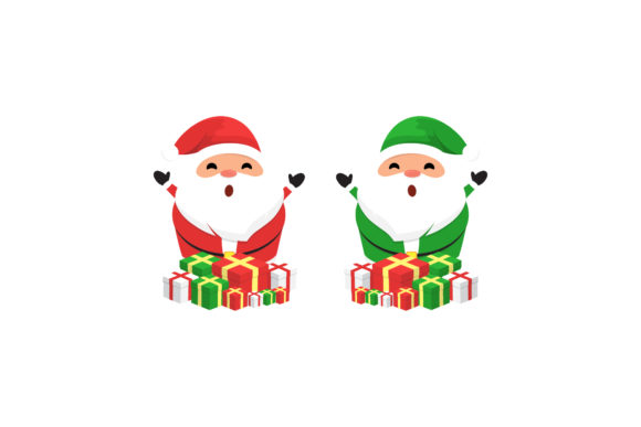 Festive Design Assets: Unlocking the Christmas Santa Vector Set