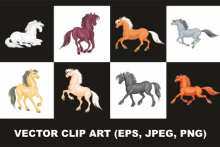 Infuse Equestrian Elegance: Versatile Horse Vector Illustrations