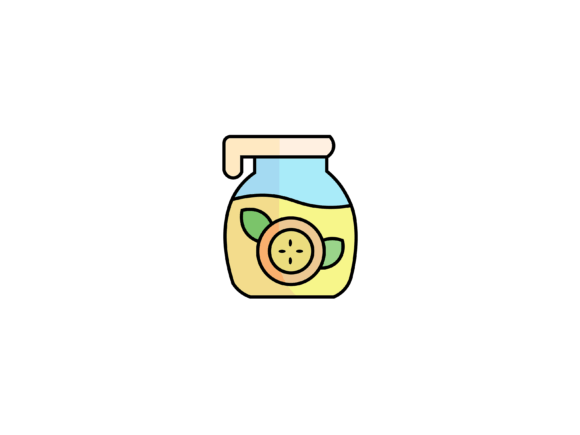 Vegetarian Orange Juice Illustrations: A Fresh Design Asset